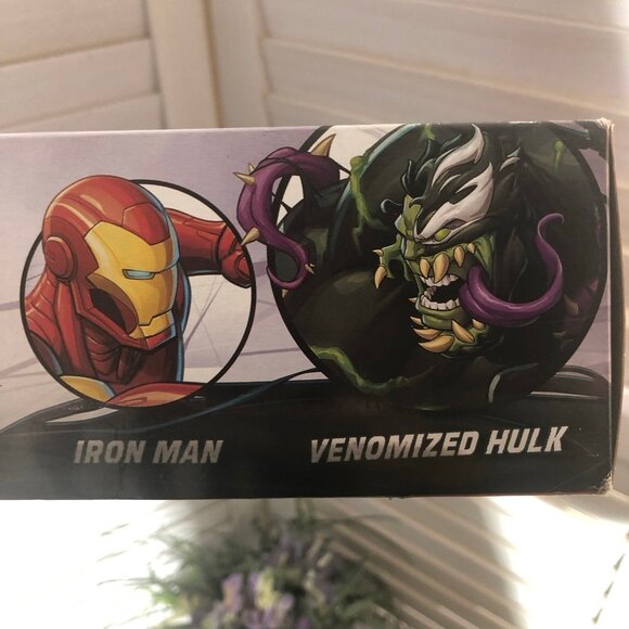 NIB Hasbro Marvel Titan Hero 12" Spider-Man Max Venom Iron Man Vs Venomized Hulk - Picture 8 of 9